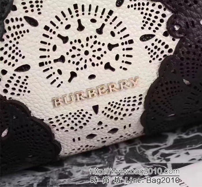 BURBERRY巴寶莉 英倫蕾絲圖案 時尚手套肩背包 55086#  Bhq1262